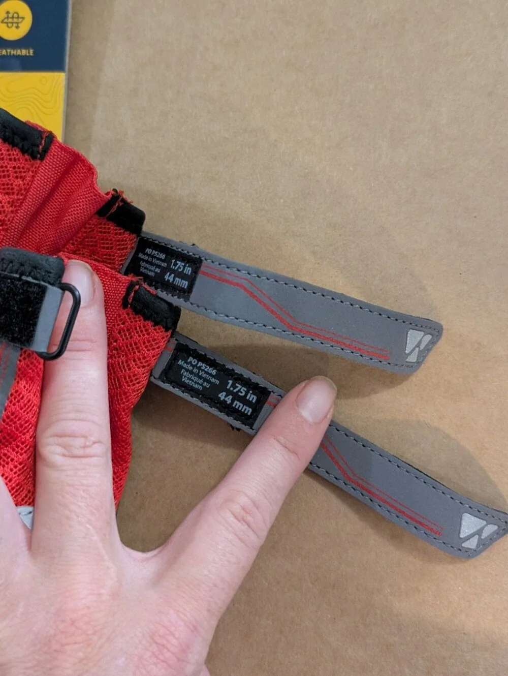 Ruffwear Grip Trex Dog Boots — Red Sumac Size 1.75